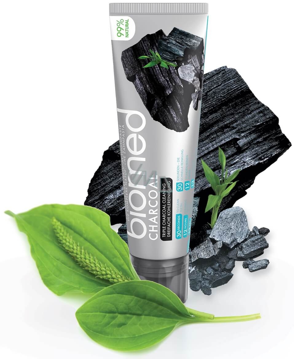 Splat Biomed Charcoal Tandpasta – 100 ml – Fluoridevrij