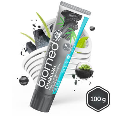 Splat Biomed Charcoal Tandpasta – 100 ml – Fluoridevrij