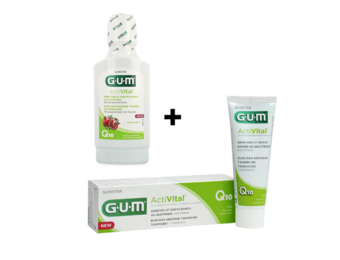 GUM Activital Tandpasta + Mondwater - Voordeelverpakking