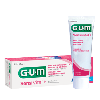 GUM Sensivital+ Tandpasta - 2 x 75 ml - Voordeelverpakking