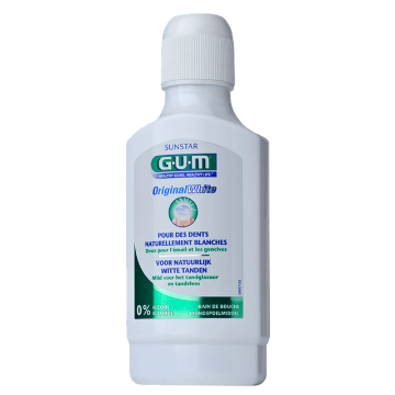 GUM Original White Mondwater - 2 x 300 ml - Voordeelverpakking