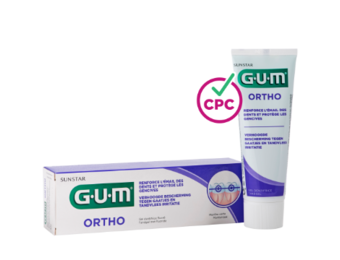 GUM Ortho Tandpasta - 2 x 75 ml - Voordeelverpakking