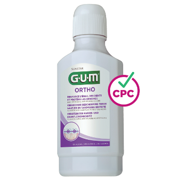 GUM Ortho Mondspoelmiddel - 4 x 300 ml - Voordeelverpakking