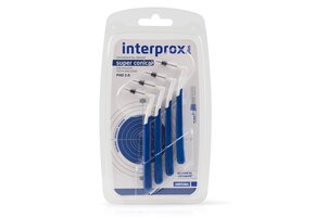 Interprox Plus Ragers Super Conical Donkerblauw PHD 2.0 – 3 x 4 stuks - Voordeelverpakking