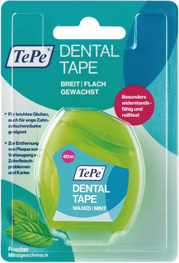 TePe Dental Tape Waxed Mint - 40 meter