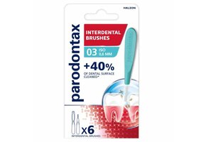 3x Parodontax Interdentale Ragers Size 3 6 stuks