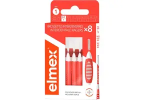 6x Elmex Interdentale Ragers 0,7 mm Oranje ISO Maat 1 8 stuks