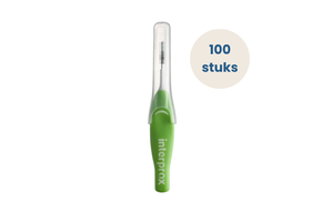 Interprox Ragers Premium Micro 2,4 mm Groen | 100 stuks | Voordeelverpakking