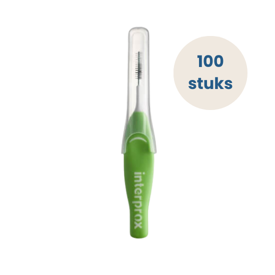 Interprox Ragers Premium Micro 2,4 mm Groen | 100 stuks | Voordeelverpakking