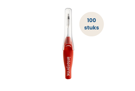 Interprox Ragers Premium Mini Conical 2-4 mm Rood | 100 stuks | Voordeelverpakking