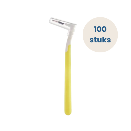Interprox Plus Mini 3mm Geel - 100 stuks - Voordeelverpakking