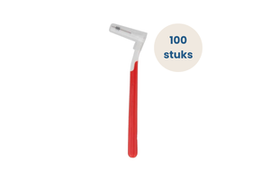 Interprox Ragers Plus Mini Conical 2-4 mm Rood | 100 stuks | Voordeelverpakking
