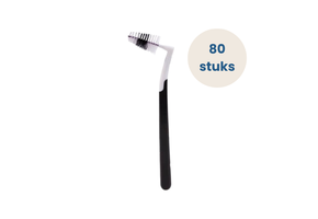 Interprox Ragers Plus XX Maxi 6-11 mm | Zwart | 80 stuks | Voordeelverpakking