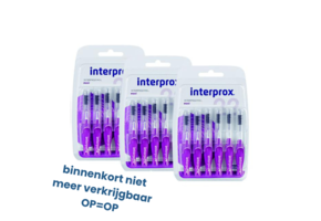 Interprox Ragers Premium Maxi 6 mm Paars | 18 ragers |  Voordeelverpakking