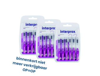 Interprox Ragers Premium Maxi 6 mm Paars | 18 ragers | Voordeelverpakking