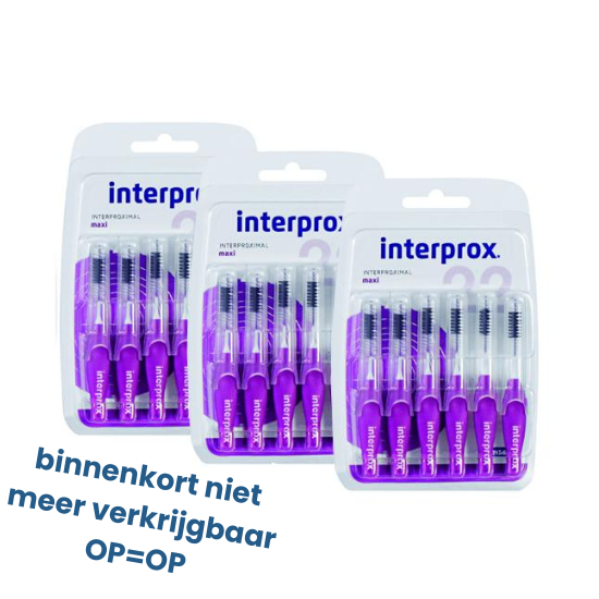 Interprox Ragers Premium Maxi 6 mm Paars | 18 ragers  |  Voordeelverpakking