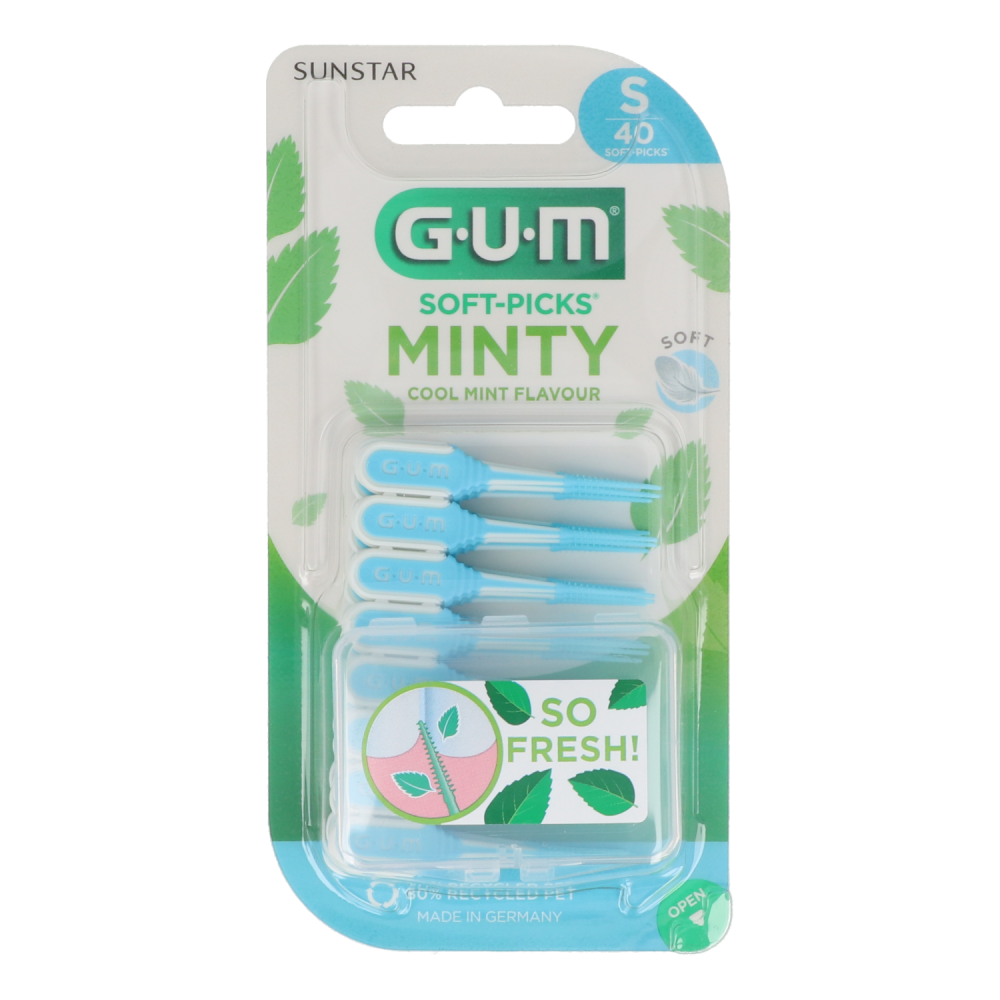 GUM Soft-Picks Minty Small - 40 stuks