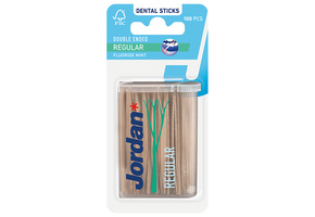 Jordan Double Ended Regular Tandenstokers - 100 stuks