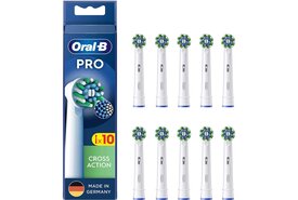 Oral B PRO Cross Action Opzetborstels  Wit | 10 stuks