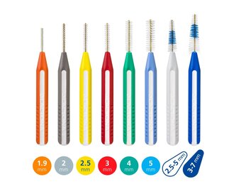 Lactona Easygrip Ragers Recht-XXX-Small - 2mm - Grijs - 10 x 5 stuks - Voordeelverpakking