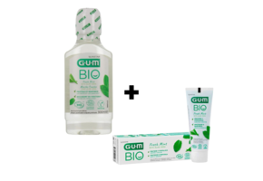 GUM BIO Voordeelverpakking - Mondwater + Tandpasta