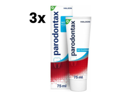 Parodontax Tandpasta Fluoride Vrij - 3 x 75 ml - Voordeelverpakking