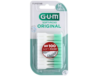 GUM Soft-Picks Original Regular/Medium | 100 stuks