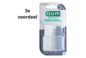 GUM Soft-Picks Original X-Large | 3 x 40 stuks | Voordeelverpakking