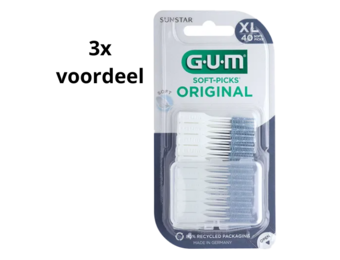 GUM Soft-Picks Original X-Large | 120 stuks | Voordeelverpakking