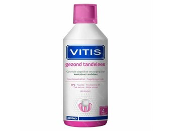 Vitis Gezond Tandvlees Mondspoelmiddel | 500 ml (Tweedekans)
