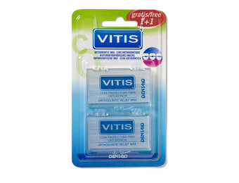 Vitis Orthodontic Wax - 3 stuks - Voordeelverpakking