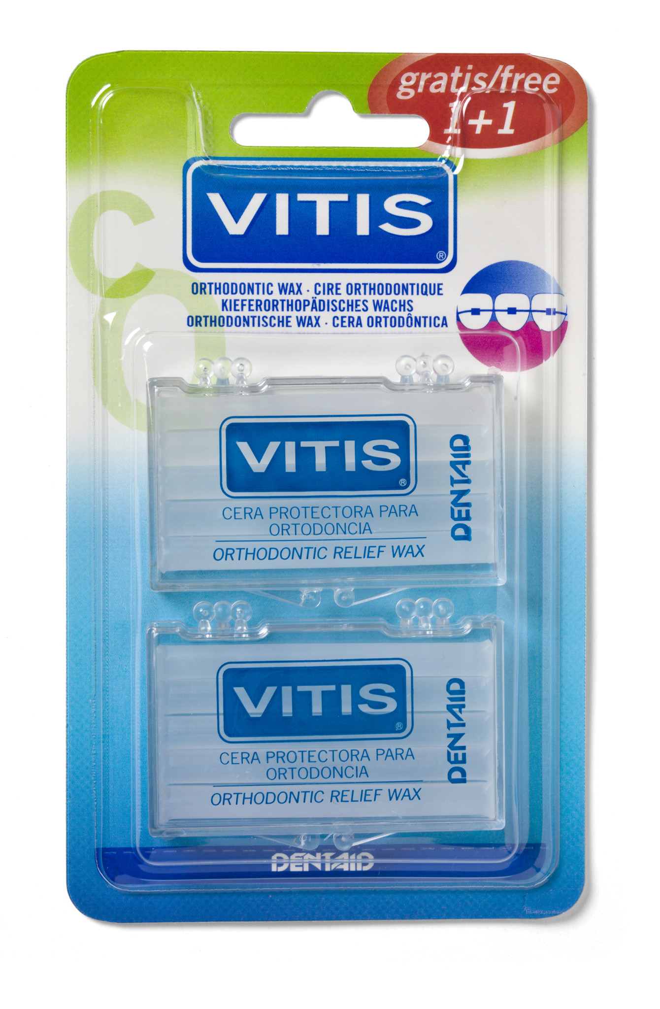 Vitis Orthodontic Wax - 3 stuks - Voordeelverpakking