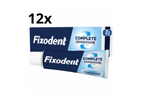 Fixodent Original Kleefpasta Complete Fresh - 12 x 47 gram - Voordeelverpakking