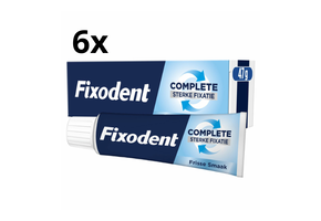 Fixodent Complete Sterke Fixatie Kleefpasta Original Fresh - 6 x 47 gram