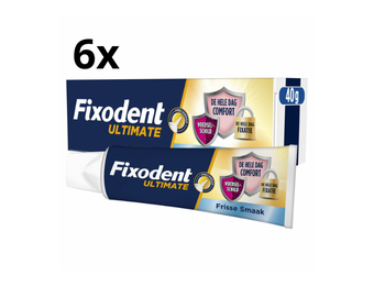 Fixodent Kleefpasta Ultimate Fris - 6 x 40 gram