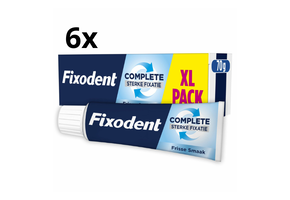 Fixodent Complete Sterke Fixatie Kleefpasta Original Fresh - 6 x 70 gram - XL verpakking