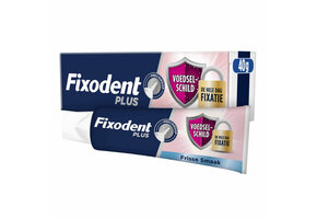 Fixodent Food Barrier Frisse Smaak Kleefpasta 40 gram | Nieuwe formule 2025