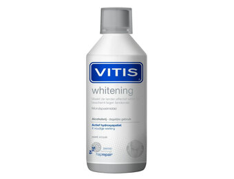 Vitis Whitening Mondspoelmiddel | 500 ml (Tweedekans)
