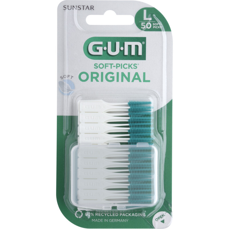 GUM Soft Picks Original Large - 50 stuks