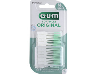 GUM Soft-Picks Original Regular / Medium - 50 stuks