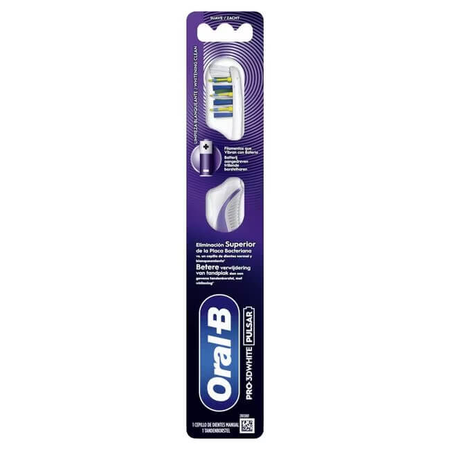 Oral-B Pro 3DWhite Pulsar Tandenborstel met Batterij | Medium