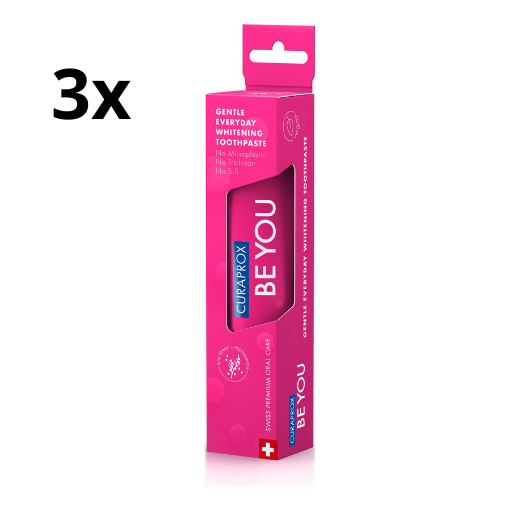 Curaprox Be You Tandpasta Challenger - 3 x 60 ml - Voordeelverpakking