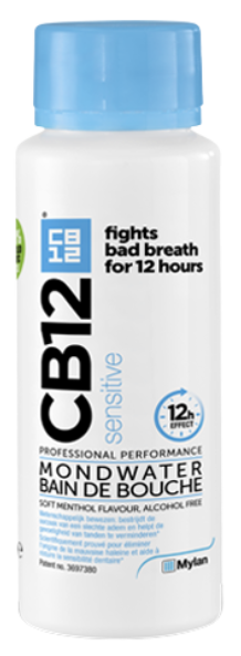 CB12 Mondwater Sensitive - 2 x 250 ml - Voordeelverpakking