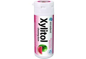 Miradent Xylitol Kauwgom | Watermeloen | 30 stuks