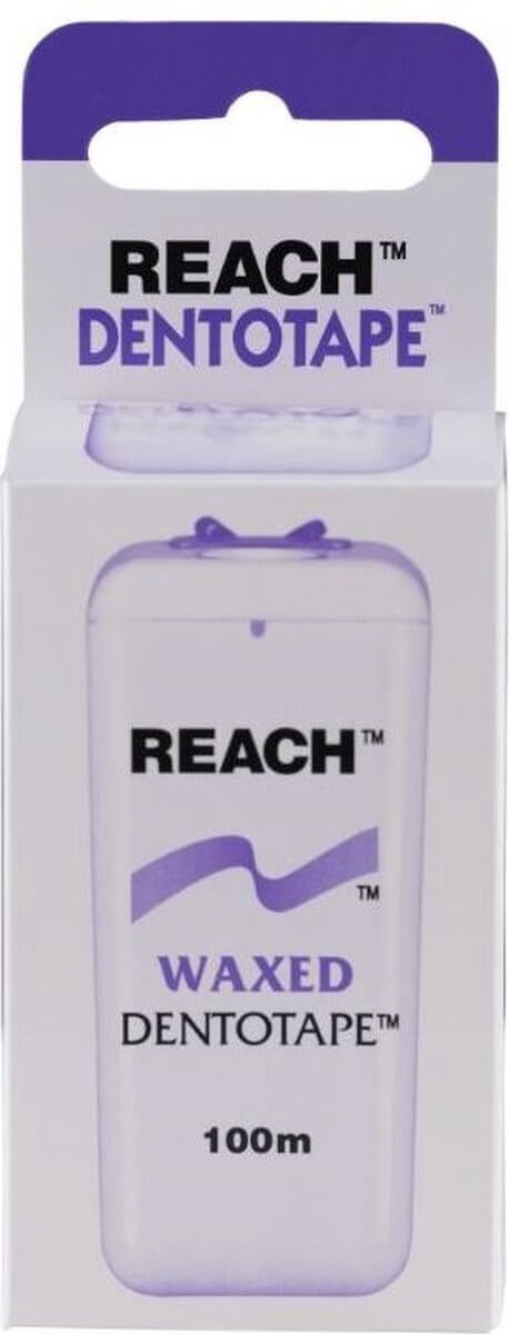 Johnson & Johnson Reach Dentotape Waxed - 4 x 100 m - Voordeelverpakking