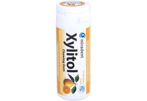 Miradent Xylitol Kauwgom | Fruit | 4 x 30 stuks | Voordeelverpakking