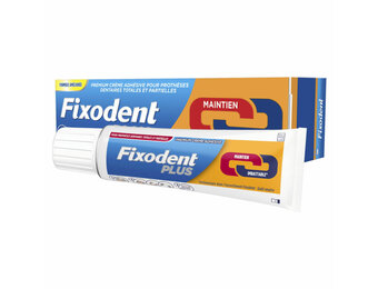 Fixodent Plus Dual Power Premium Kleefpasta | 40 gram | Verbeterde formule 2022