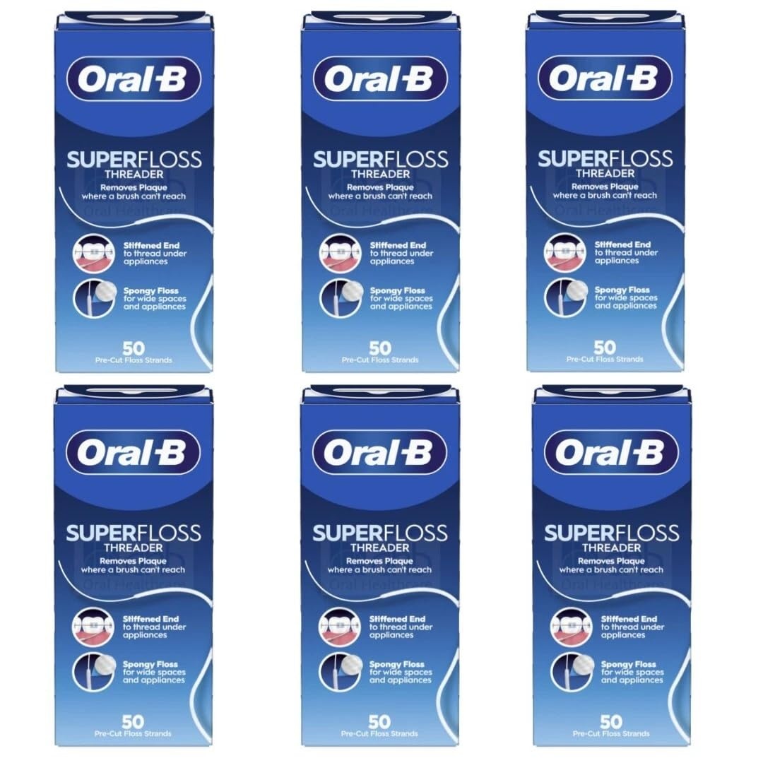 Oral-B Superfloss | 6 Stuks | Voordeelverpakking