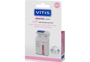 Vitis Dental Floss Soft Waxed - 50m