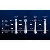 Oral B iO Ultimate Clean Opzetborstels | Wit  | 4 stuks